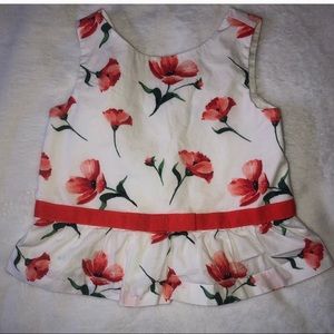 Janie & Jack Floral Blouse